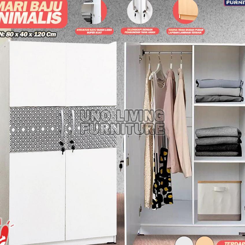 Lemari Pakaian Kayu Baby Locker Minimalis Bl05 Lemari Gantungan Lemari Kayu Minimalis Lemari Pakaian
