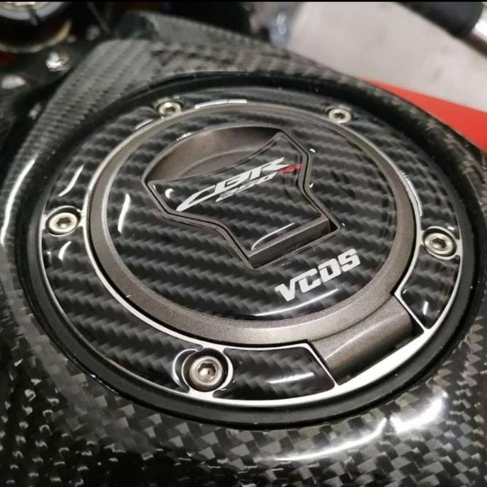 Tankpad Stiker Vcos Cbr 250Rr Carbon Tangki Dan Segitiga Stang Cbr250R