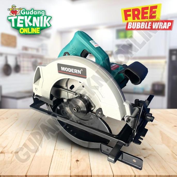 TERAR Modern M2650 / Circular Saw Modern M 2650 Mesin Potong Gergaji Kayu 7" MODERN