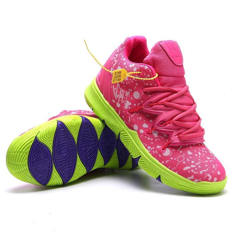 BEST DEALS SEPATU BASKET KYRIE 5 Spongebob  Patrick Star basketball shoes 4 colors NBA irving 5 bask