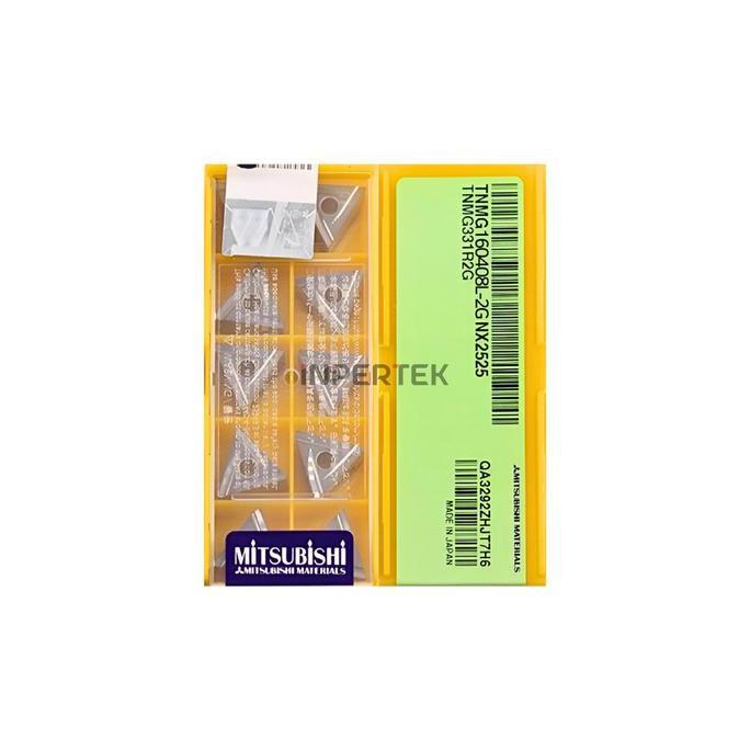 AKARA Insert TNMG 160408L-2G MITSUBISHI ORIGINAL Insert Bubut TNMG 16 04 08 TNMG160408L-2G kiri