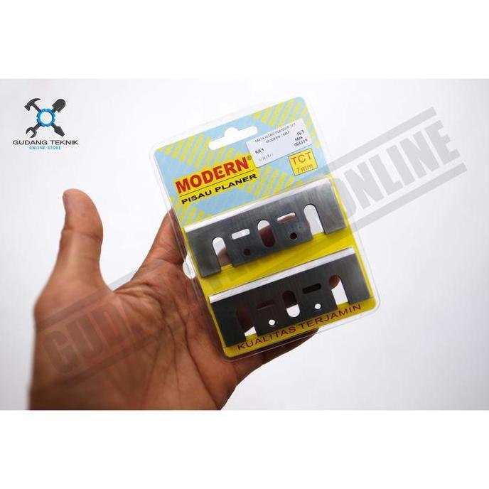 TERAR Mata Pisau Planer Modern TCT / Mata Pisau Pasah Serut Kayu Modern Planer Blade