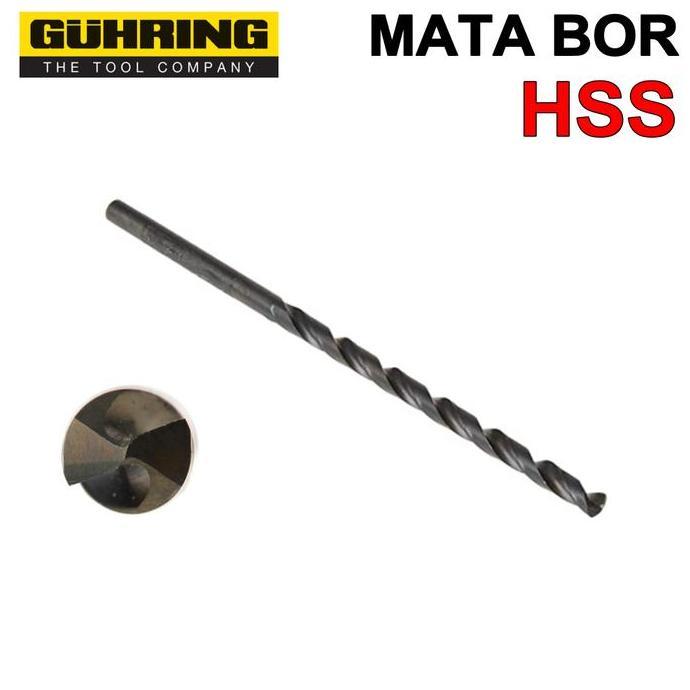 URGAN Mata Bor 4.2 GUHRING HSS Drill Long 4.2mm Panjang Besi 4.2 mm