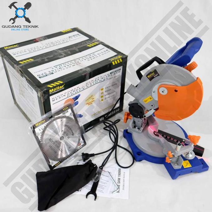TERAR Mesin Potong Aluminium / Mesin Miter Saw Mollar MS 810