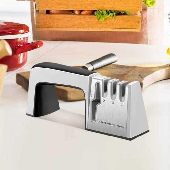 PENGASAH PISAU DIAMOND SHARPENING ASAH PISAU DAPUR GUNTING ASAHAN SERBAGUNA