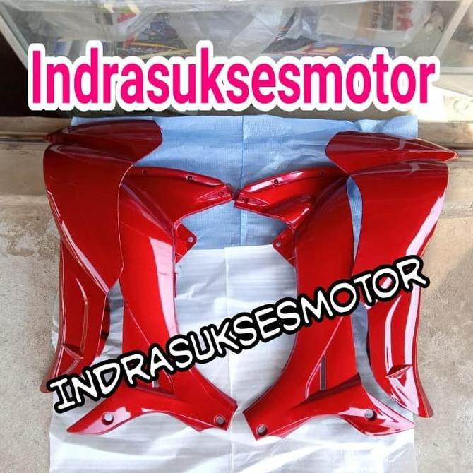 cover sayap body depan motor jupiter z burhan luar dalam merah marun