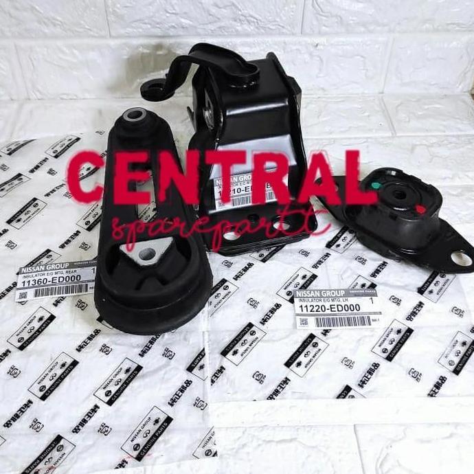ENGINE MOUNTING SET KANAN KIRI BELAKANG NISSAN LIVINA 1.5 EVALIA ORI