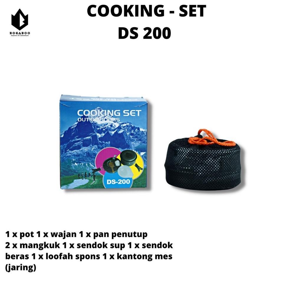 Cooking Set DS 200 - Alat Masak Camping - Cooking Set DS200