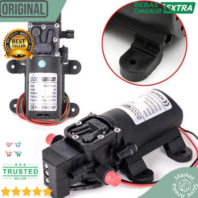 POMPA HIGH PRESSURE 12V 60W / JET PUMP MINI ORIGINAL RESTOCK