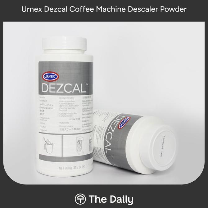 TERLARIS URNEX DEZCAL COFFEE MACHINE DESCALER CLEANING POWDER - BUBUK PEMBERSIH KERAK NON CAFETTO