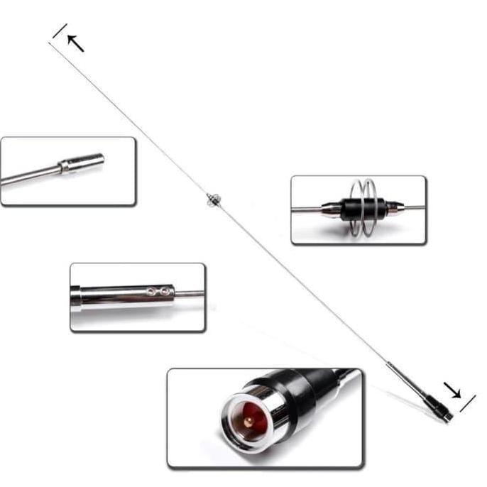 TERLARIS DIAMOND DP-CL2E ANTENA MOBIL VHF ORI 4.1DB RADIO RHT DPCL2E CL2E