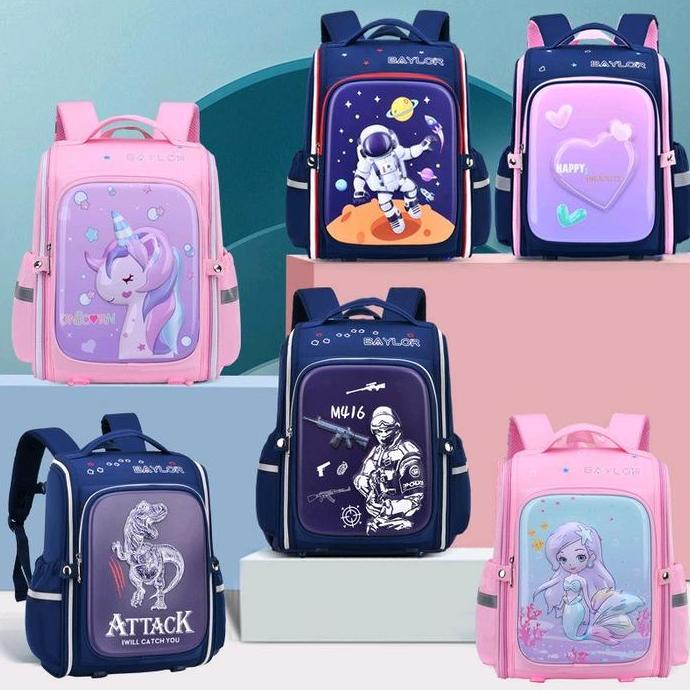 NEW TAS SEKOLAH ANAK | TAS RANSEL ANAK | TAS MODEL TABUNG ANAK | TAS IMPORT ORI