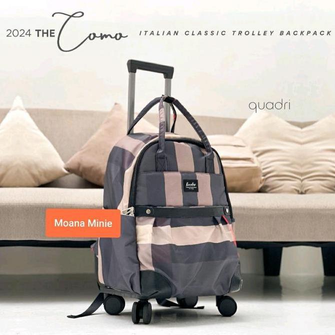 NEW TAS TROLLEY TRAVEL TAS KABIN PESAWAT TAS TROLLEY BACKPACK THE COSMO IMPORT ORI