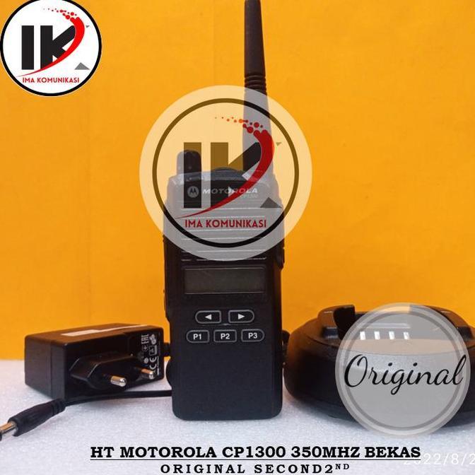 TERLARIS HT BEKAS/SECOND/ MOTOROLA CP-1300 350MHZ ORINAL