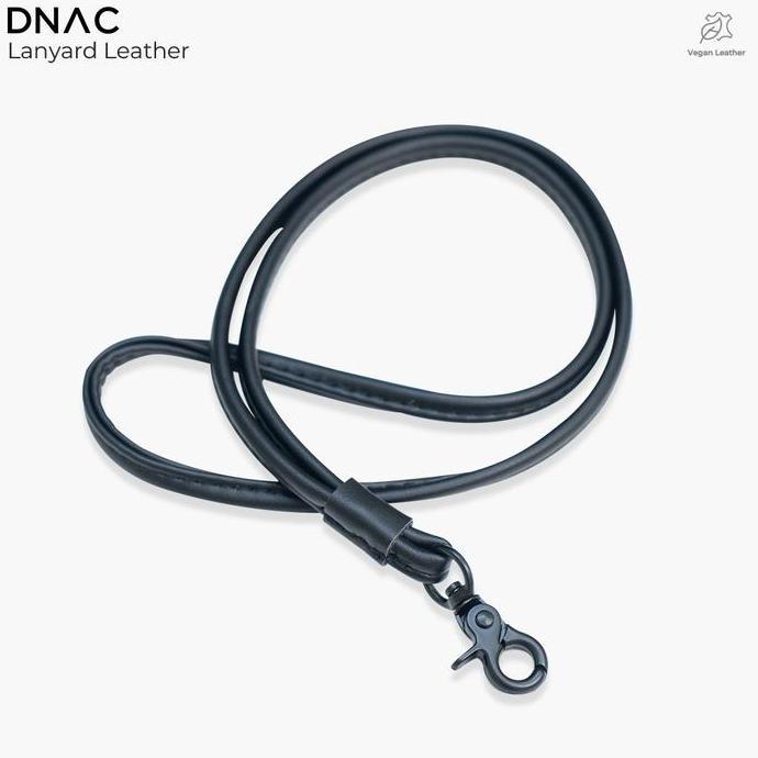 DNAC Lanyard Id Card Leather / Tali Id Card Kulit Premium