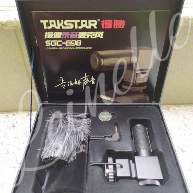 TERLARIS MIC TAKSTAR SGC-698 SHOTGUN MICROPHONE