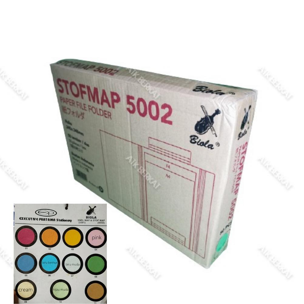 [50pcs] Map folder Kertas stopmap buffalo Biola 5002