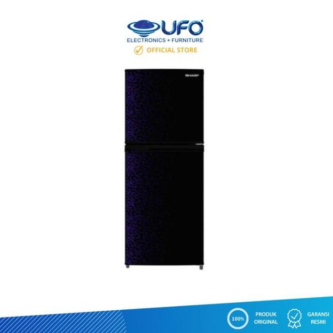 SHARP KULKAS 2 PINTU SJ-236MG SHINE GB