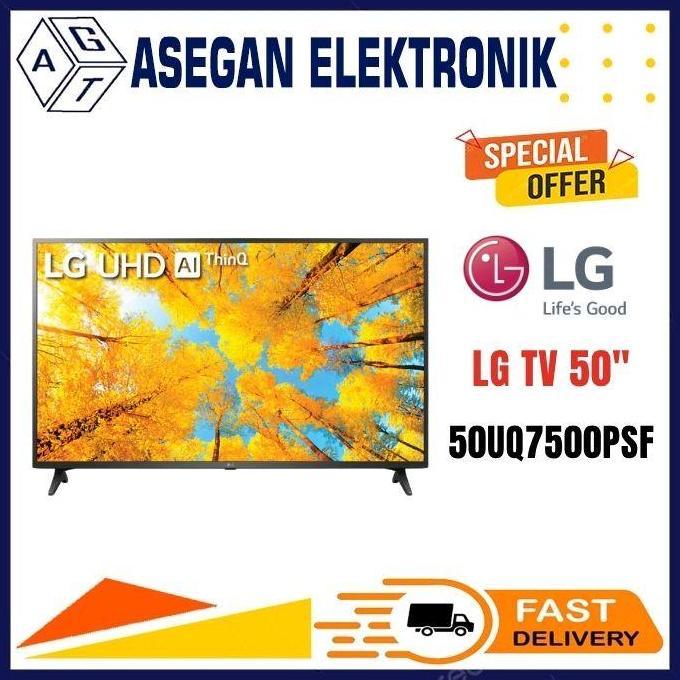 LG TV 50UQ7500PSF SMART TV 50 INCH LED 4K UHD 50UQ7500 50UQ UQ7500PSF