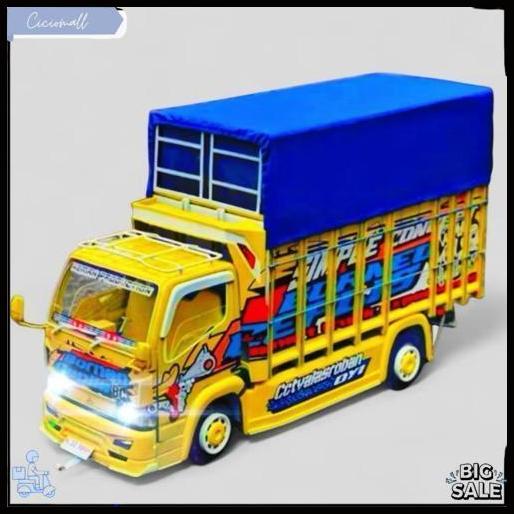 Promo Miniatur Truk Oleng Wahyu Abadi / Miniatur Truk Oleng Kayu / Miniatur Truk Oleng Dijamin Bagus