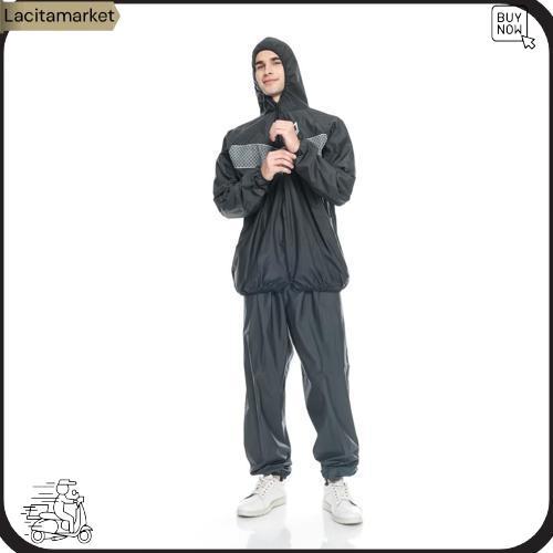 Sauna Suit Rainsol Ethnic | Baju Sauna | Jaket + Celana Sauna | Full Resliting Harga Terbaik