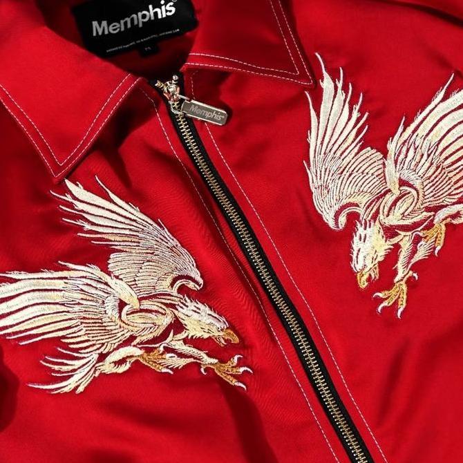 SUKAJAN JACKET - ISHIKAWA (RED) I KINRYU I ISHIKAWA [limited edition]