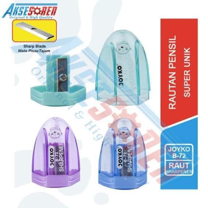 Rautan Pensil Joyko [1 Pcs/Random] / Serutan / Kerokan / Pengserut