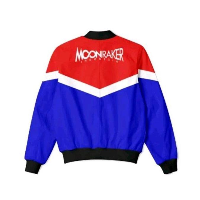 Jaket BOMBER MOONRAKER Jaket BOMBER FULL BORDIR bahan taslan parasut