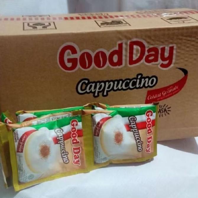 Good Day Capuccino 1 Dus = 12 Renteng 10 Sachet 25 G Coffee