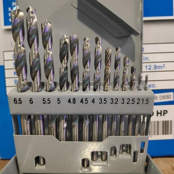 Fujiyama Mata Bor Set Besi Dan Kayu HSS 13 Pcs Drill Bits Fujiyama original