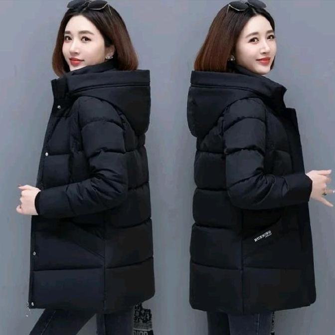jacket winter wanita/ jacket tebal/jacket musim dingin keren kasual wateroof Jaket Casual Kerah Panj