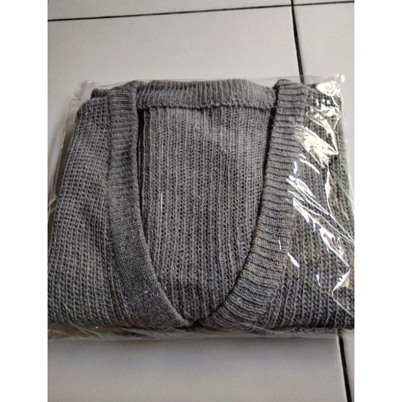 Tahan Lama  Bolero Rajut Wanita Oversize Cardigan Crop / Sweater Tali Model Terbaru / Atasan Wanita 