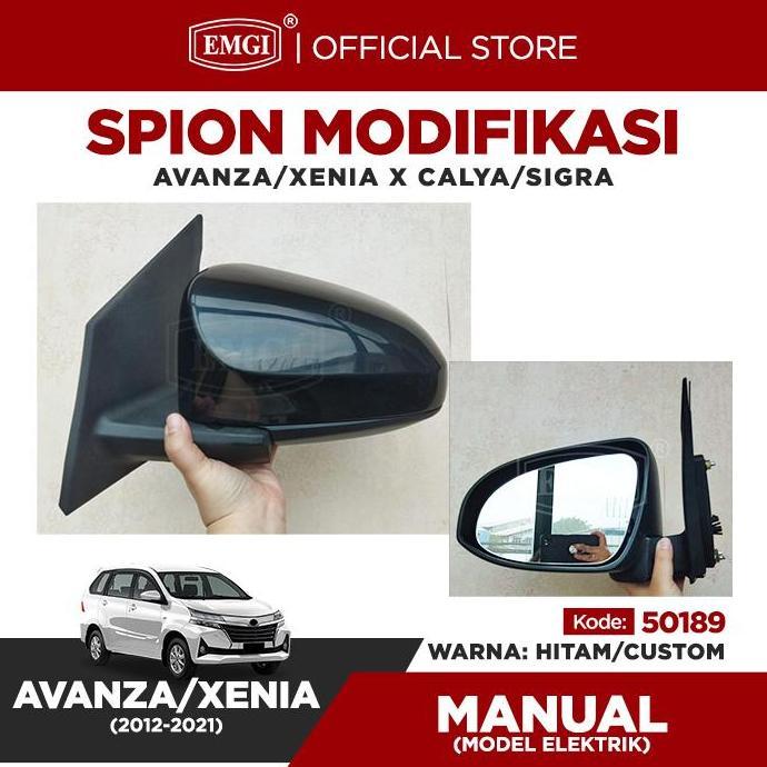 MODIFIKASI SPION MOBIL AVANZA/XENIA ALL NEW HOUSING SIGRA/CALYA - MANUAL (MODEL ELEKTRIK) PROMO