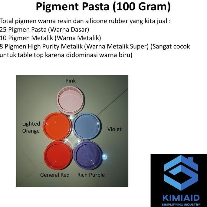 Alwibarjah67 - Pigmen Resin 100 Gr Pewarna Resin Cat Epoxy Resin Bening Resin
