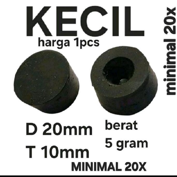 ( KAKI KARET KECIL ) HOLDER DUDUKAN TATATAN ALAS KAKI KARET HITAM BOK BOX AMPLI AMPLIFIER MEJA KURSI