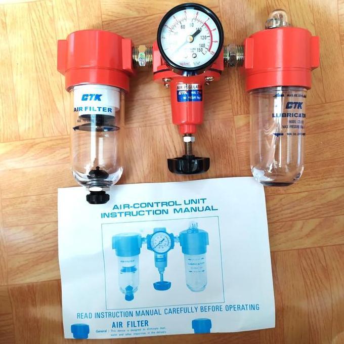 Ctk Air Control Unit Cfro-600/Cfro 600 Filter Regulator Kompresor Terbaru 