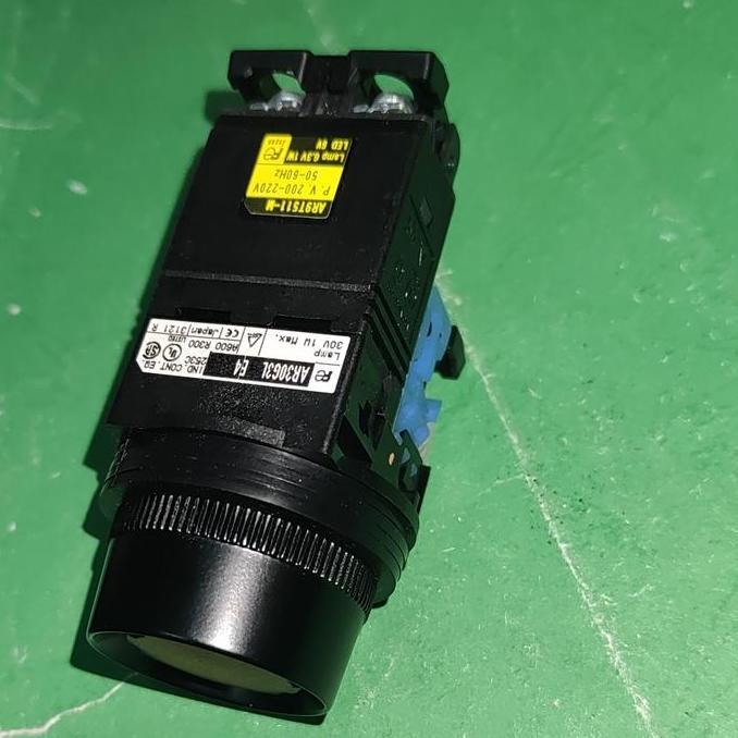 Ar30G3L-10M3G 220Vac Push Button Lamp Fuji Electric Asli