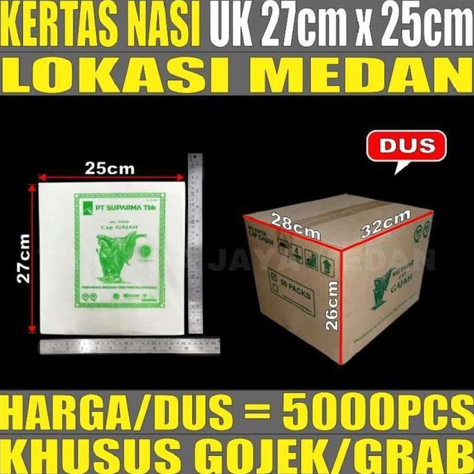 Kertas Nasi Kfc Pembungkus Nasi Per Dus Anti Minyak Lengket Medan Promo