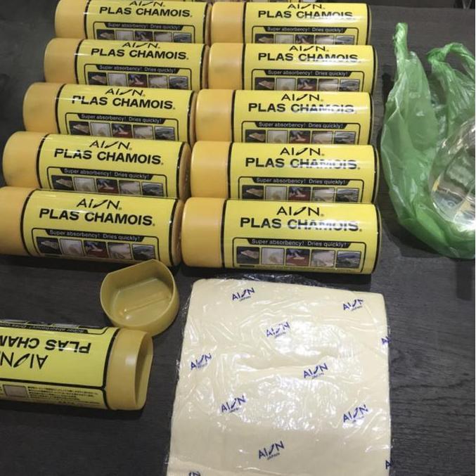 Lap kain kanebo canebo aion ASLI JAPAN JEPANG chamois