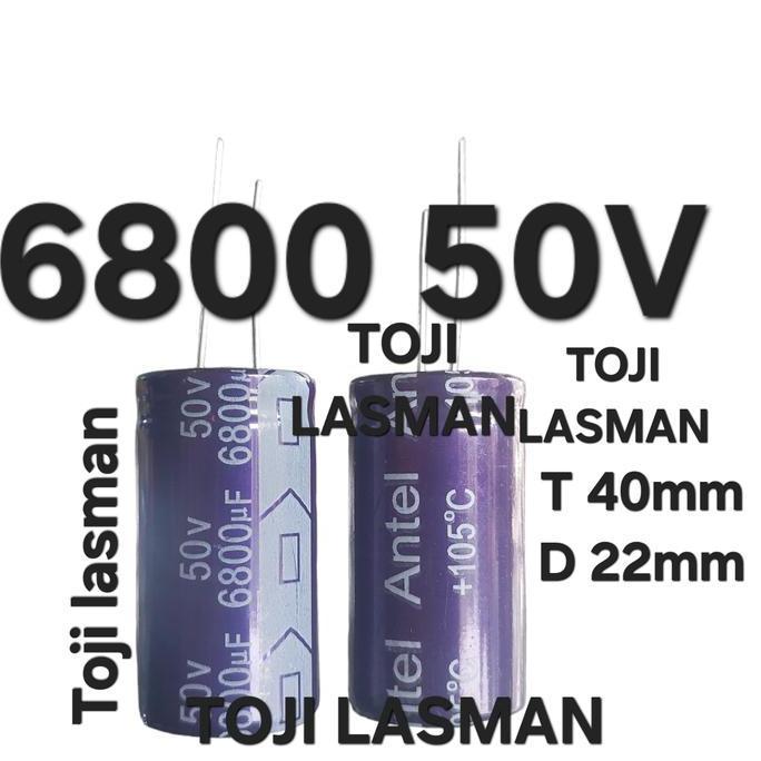 6800 UF 50V ELKO ELKO KAPASITOR 6800UF 50V 6800 6.800 UF 50 V VOLT 35V 35 V VOLT 50V6800UF TL999