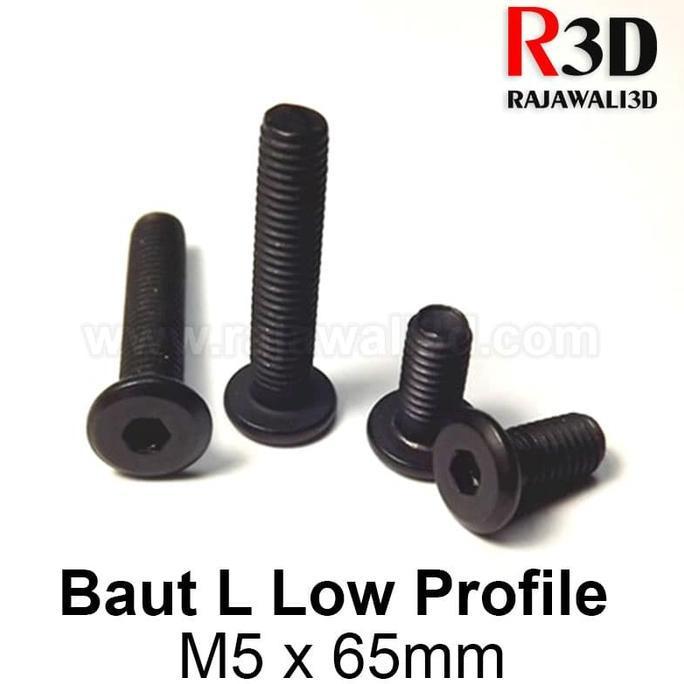 Baut L Screw Low Profile Screw M5 x 65mm 1pcs