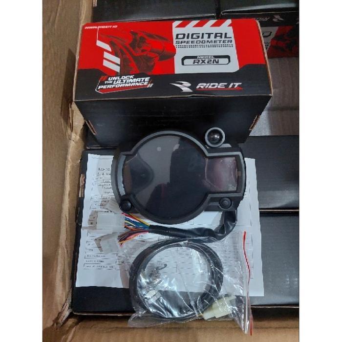 SPEEDOMETER KOSO RX2N DIGITAL CB SPIDO SPEDOMETER SPIDOMETER KOSO RX2 N ORIGINAL DAN TERPERCAYA