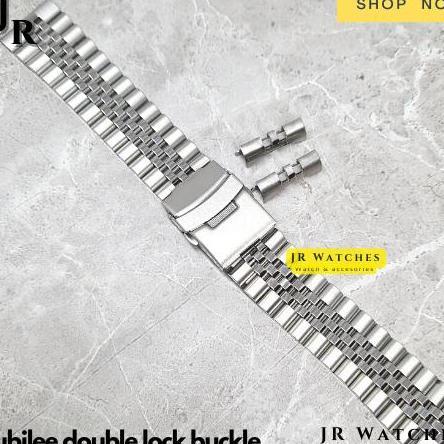 Solid Jubilee Bracelet Double Lo Bule Tali Jam Rantai Strap