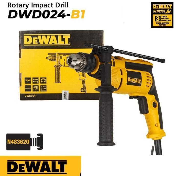DeWalt DWD024 Impact Drill / Bor Impact Listrik 650W 13mm terlaris