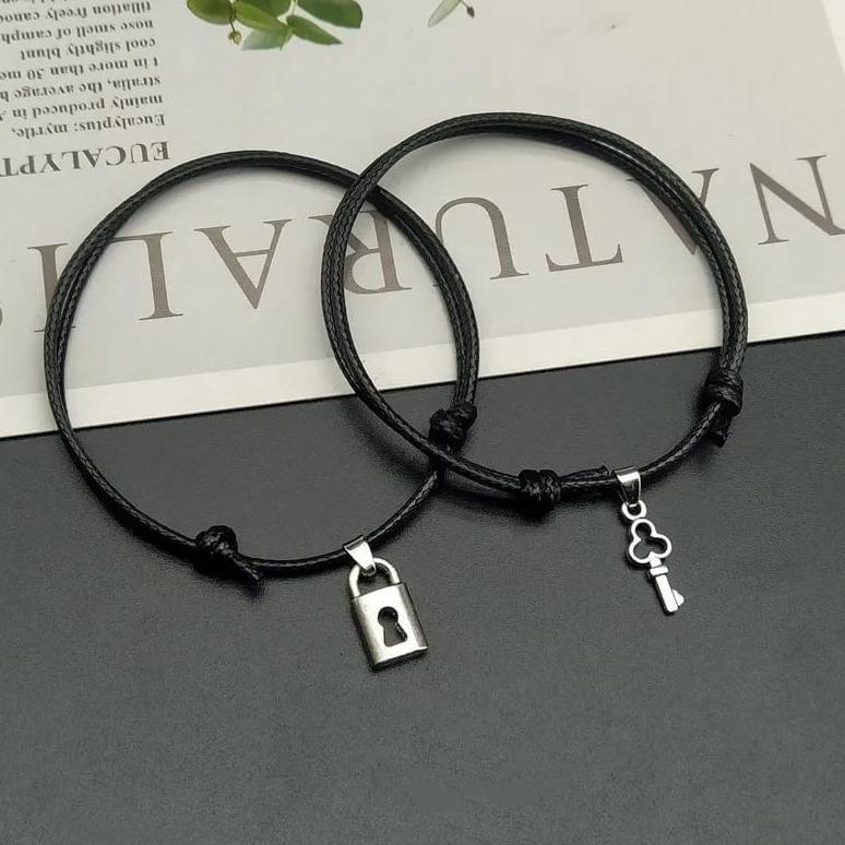 Gelang Couple Magnet Liontin Gelang Magnet Pasangan