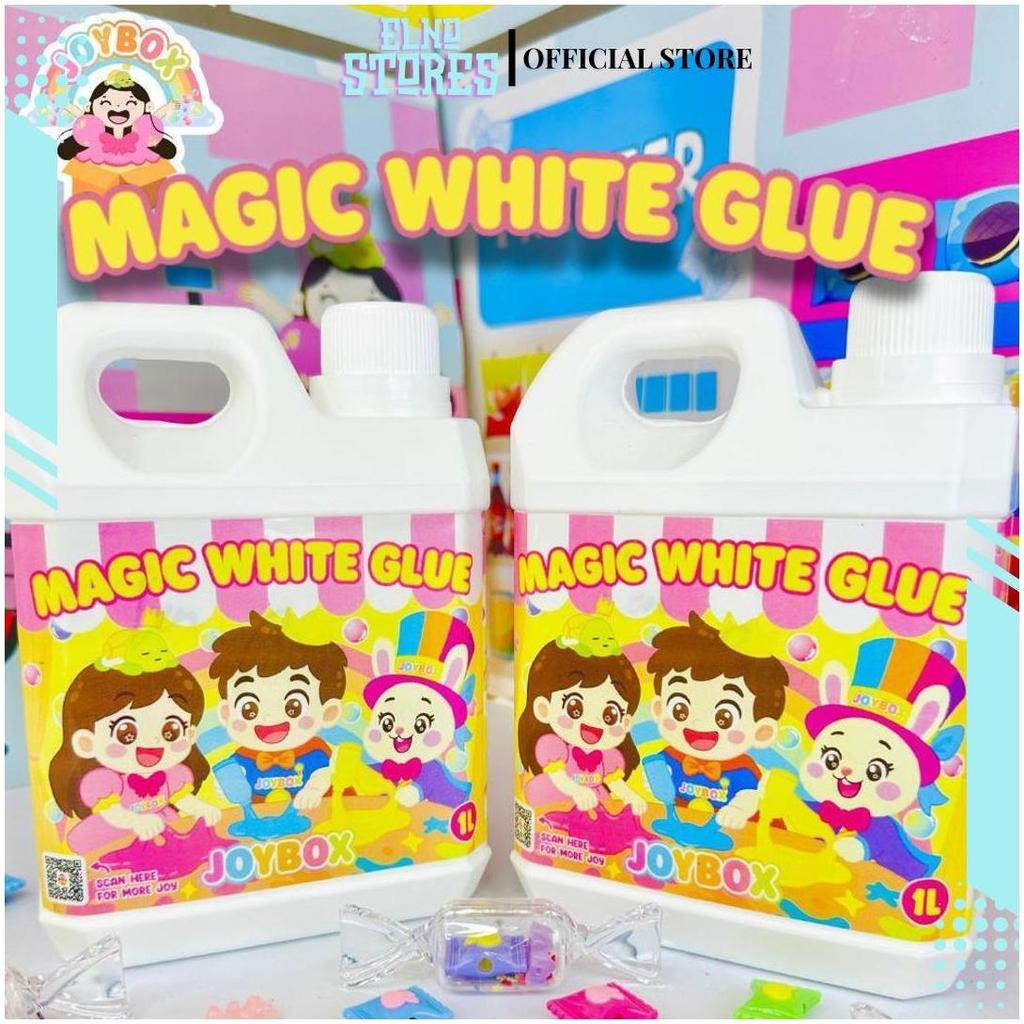 MAGIC WHITE GLUE & CLEAR GLUE 1 LITER | LEM PREMIUM SUPER JUMBOMagic Glue 1 Liter | White Glue & Cle