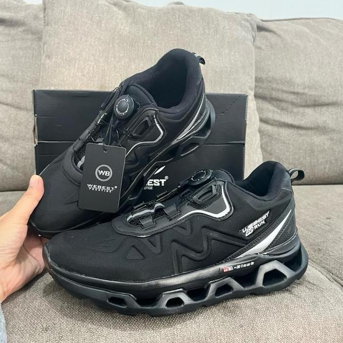 Sepatu ZEUS Tali Putar Webest Sepatu Sport Tali Putar Olahraga Running Tali Putar Cepat Kering Sepat
