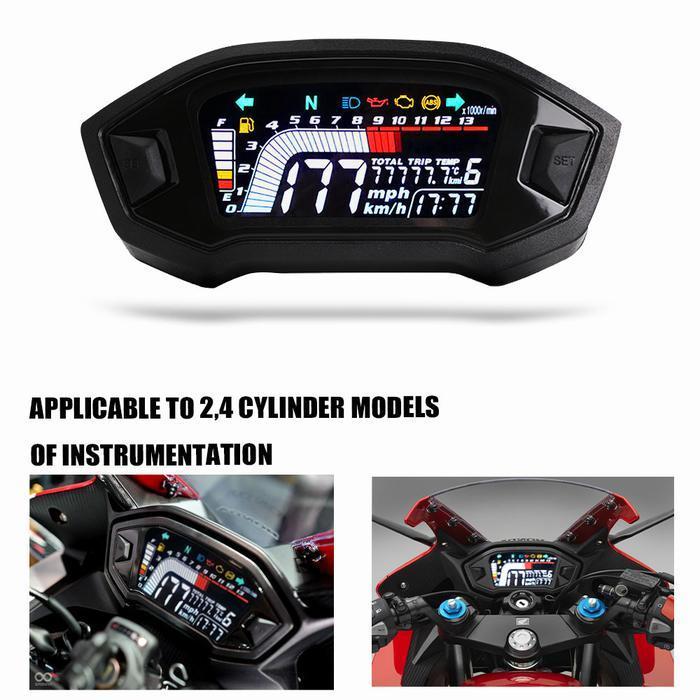 SPIDOMETER DIGITAL UNIVERSAL MODEL KOSO SPORT ORIGINAL DAN TERPERCAYA