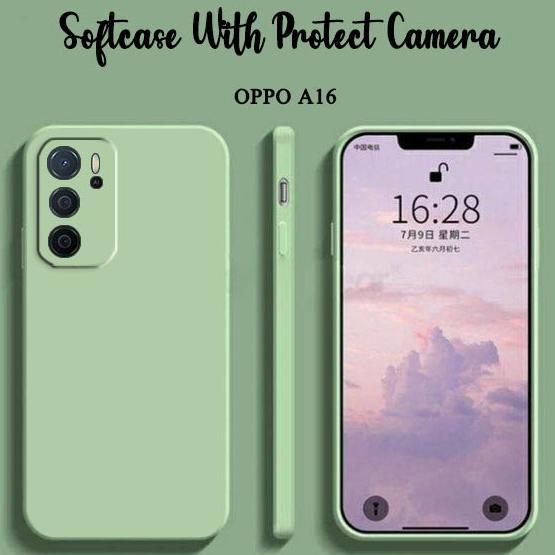 Best Deals Softcase Macaron Polos Camera Protect For Oppo A16 - Case Hp Oppo A16 - Casing Hp Oppo A1