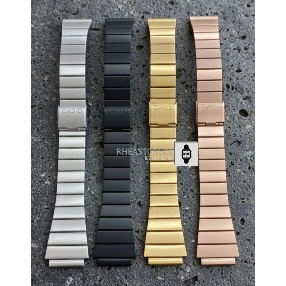 Strap Tali Jam Tangan Casio iluminator Rantai Rantai Jam Tangan Casio F91 Rantai casio stanlees stel